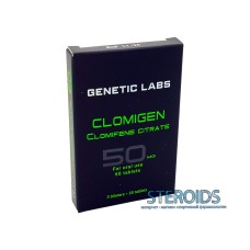 Кломід (Genetic Labs) Clomigen 50 мг/таб 20 таб