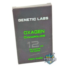 Оксандролон (Genetic Labs) Oxagen 12 мг/таб 25 табл