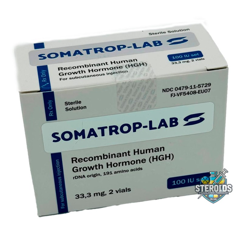 Рідкий Гормон Росту (Somatrop-Lab) 100 IU упаковка